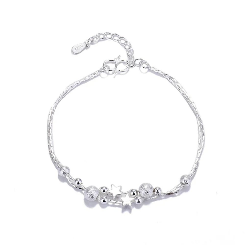 🌟 925 Sterling Silver Luxury Earrings Necklace Bracelet And Ring Adjustable - Picture 9 of 14